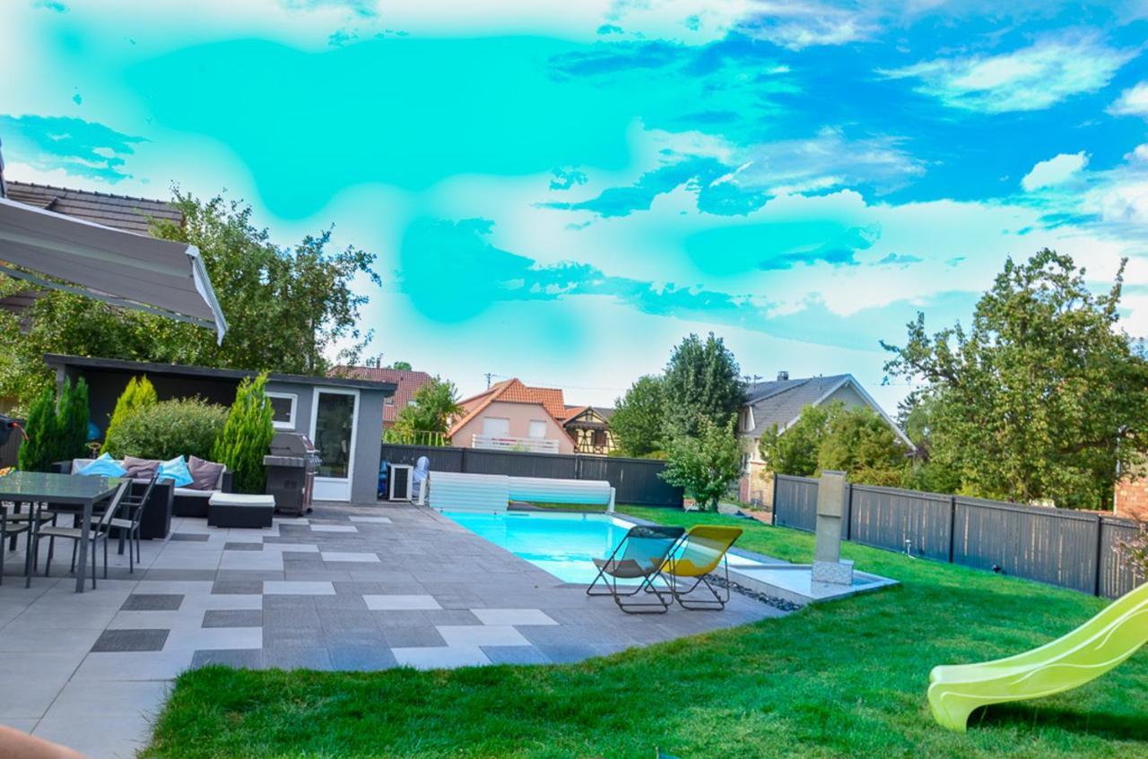 Gîtes Spa Strasbourg - La Villa 14 Furdenheim Extérieur photo
